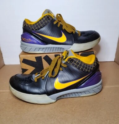 Nike Zoom Kobe 4 Protro Carpe Diem Basketball Shoes AV6339-001 Men's Size 8 READ - Image 1 of 4