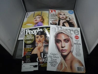 4 Diff. Vintage Magazines - All LADY GAGA COVERS - Elle, US, Allure + FREE SHIP - Image 1 of 4