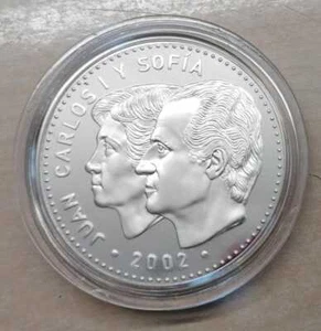 Spagna 12 Euro 2002 "Presidenza Dell'UE" Argento PP - Picture 1 of 2