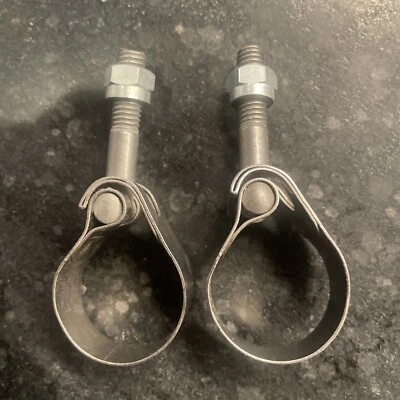 Vintage NOS Pair (2) MAFAC Brake Lever Clamps SGDG • fit Campy • France   (NJ) Foto 1 de 2