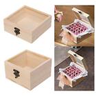 Wooden Storage Box Jewelry Display Case DIY Multifunction Candy Display with