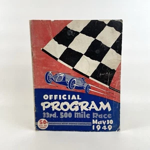 🔥1949 Indy 500 Indianapolis Motor Speedway Program RARE!🔥 - Picture 1 of 8