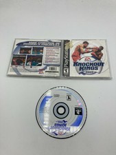 Sony PlayStation 1 PS1 CIB COMPLETE Tested Knockout Kings 2001