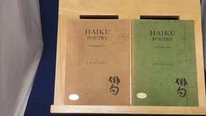 VTG Haiku Poetry By James J. W. Hackett Japan Publications 1968 Volumes 1 & 2 PB - Picture 1 of 14