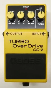 Boss OD-2 TURBO Over Drive Gitarren-Effektpedal 1989 #169 DHL Express oder EMS - Bild 1 von 12