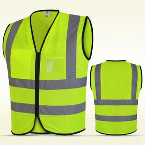 High Visibility Safety Vests Reflective Mesh ANSI Compliant Lightweight - Bild 1 von 11