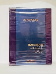 Al Harmain Amber Oud Dubai Night Extrait De Parfum 2.5 oz / 75 ml Men's Spray - Picture 1 of 6