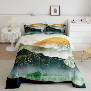 Feelyou Japanese Ukiyoe Bedding Set Hokusai Pattern Comforter Set for Kids Bo... - Picture 1 of 6