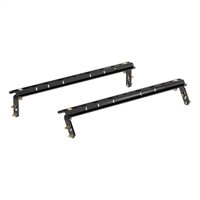CURT 16150 Universal 5th Wheel Base Rails (Gloss Black) Foto 1 de 4
