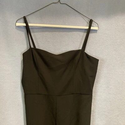 FRENCH CONNECTION Black Whisper Jumpsuit Womens 8 Medium - Image 1 of 4