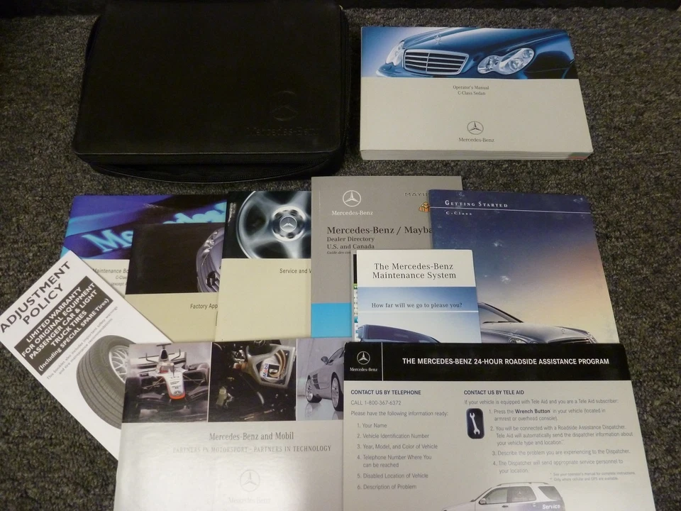 Mercedes Benz C230 C280 C350 2007 4Matic manual del propietario del operador guía del usuario Foto 1 de 1