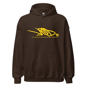 V.O.D. Sudadera con capucha Vision of Disorder con estampado frontal hardcore logotipo NYHC - Imagen 1 de 7