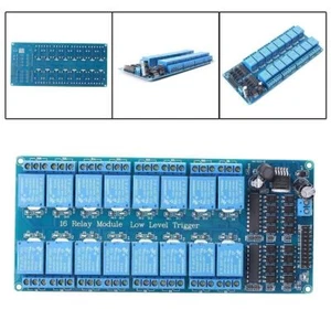 16-Kanal-5V-Relais-Shield-Modulkomponenten mit Optokoppler für Arduino - Bild 1 von 8