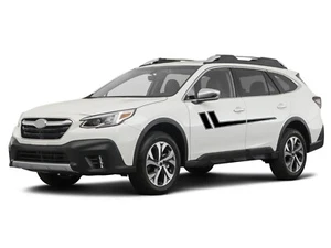 Center hockey stripes graphics stickers decal compatible with Subaru Outback - Picture 1 of 15