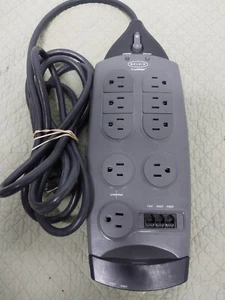 Belkin SurgeMaster F9G930-10-GRY surge protector 9 outlets - Picture 1 of 3
