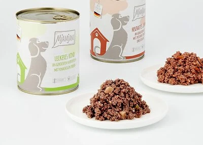 MjAMjAM PREMIUM HUNDENASSFUTTER HUNDEFUTTER VERSCHIEDENE SORTEN 6 x 800 gr - Bild 1 von 4