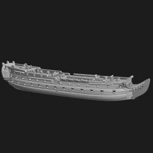 1/1200th Spanish 64-gun Ship-of-the-Line (64 guns) - Bild 1 von 1