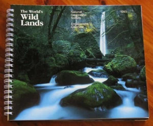 7 Various National Geographic Engagement Calendars 1980's thru 1994 - AS NEW - Picture 1 of 7