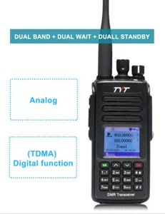 TYT MD-UV390 Plus wasserdichtes DMR Analog und Digital Zwei Wege Radio - Bild 1 von 12