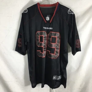 Nike JJ Watt Houston Texans On Field NFL Football Jersey #99 Black Size 44 - Picture 1 of 12
