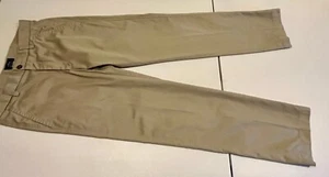 Dockers Mens 31x32 Plain Front Chino Khaki Pants D1 Slim Fit - Picture 1 of 12