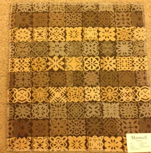 Maxwell FabricsMuestra Texturizada PASO ~ONYX ~ 18" x 16.75" ¡Haz una almohada! - Imagen 1 de 4