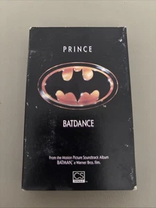 VINTAGE Batdance/200 Balloons Batman Soundtrack by Prince Cassette Tape Single - Picture 1 of 6
