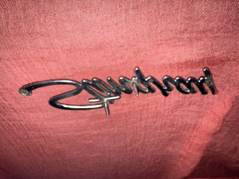 Chevy OEM 1969-1973 Corvette Stingray Front Fender Script Emblem Badge Logo Name - Image 1 of 2