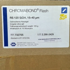MACHEREY-NAGEL CHROMABOND Flash RS SiOH Cartridge 120g/25.5cm, Pack of 10 732705 - Picture 1 of 3