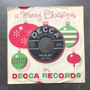 7" Bobby Helms - Jingle Bell Rock - US Decca - Picture 1 of 1