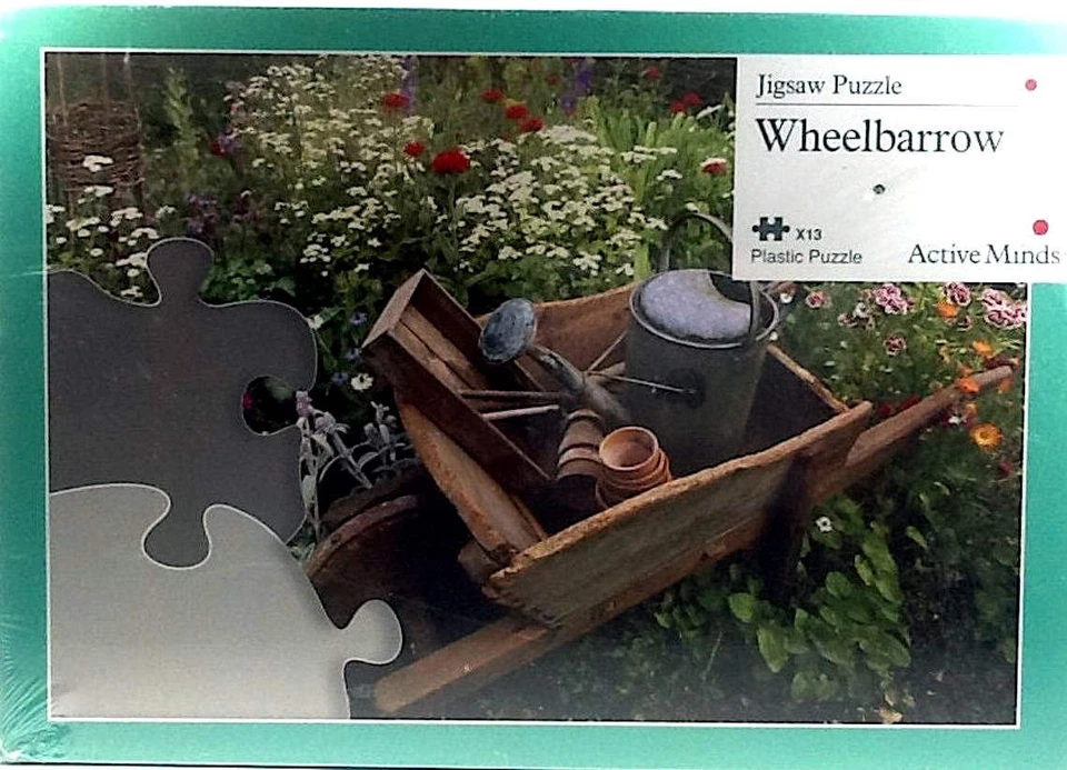Wheelbarrowsy Plastic 13 14X10 Active Minds Designed For People Dementia Puzzle - Image 1 of 1