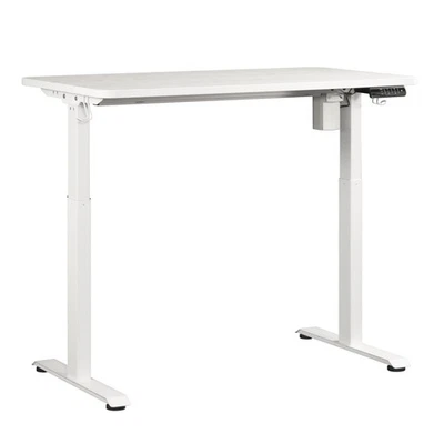 Freestanding Sit Stand Desk Heat Stain Scratch Resistant with Quick Assembly - Image 1 of 4
