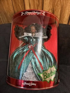 Muñeca Barbie Afroamericana Edición Especial Happy Holidays Mattel - Imagen 1 de 3