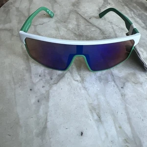 Body Glove BG 25 400 Green Mirror Shield Unisex Sunglasses 10269479.FMR GRNGRN - Picture 1 of 12