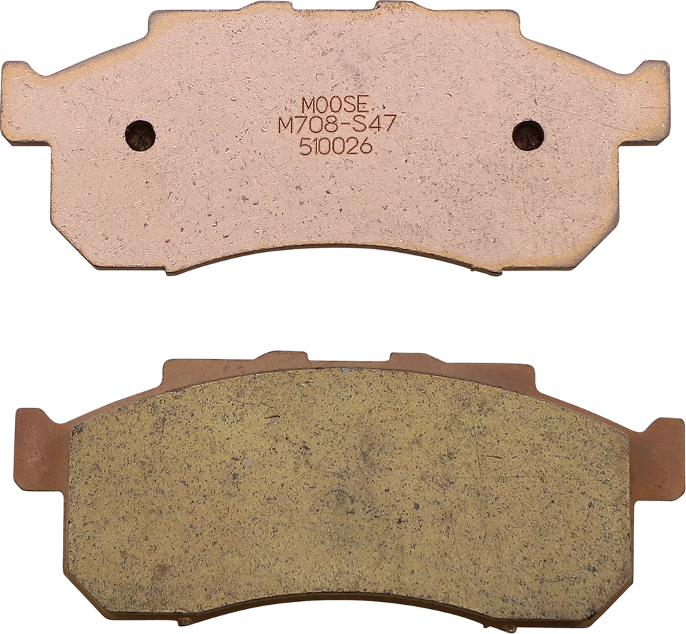 Pastillas de freno delanteras Moose Offroad M708-S47 XCR para vehículos Honda Foto 1 de 1