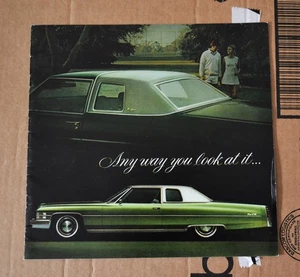 VTG 1974 Cadillac Brochure Any Way You Look At It - Picture 1 of 7