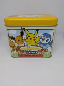 Pokémon Pasta Snack Tin – Pikachu Eevee Piplup Corn Potage – Japan Exclusive - Picture 1 of 12