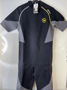 ZCCO Mens Wetsuit Size XL 1.5/3mm Neoprene Back Zip Shorty Dive Skin - Picture 1 of 7