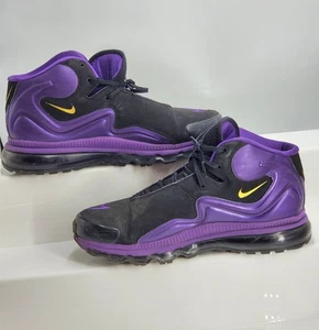 Nike Air Max Flyposite Negro Púrpura Zapatos Hombres Talla 10.5 Tenis Atléticos - Imagen 1 de 16