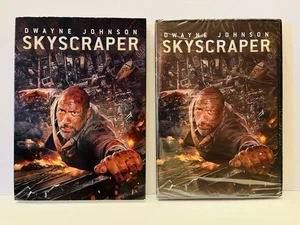 Skyscraper (DVD, 2018) Dwayne Johnson, Neve Campbell - Sealed with Slipcover NEW - Picture 1 of 2