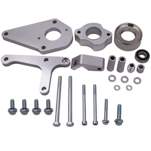 Low Mount Alternator Power Steering Pump Bracket For Chevrolet Camaro LS1 LSX - Picture 1 of 12