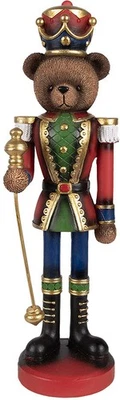 Clayre & Eef 6PR4333 Dekoration Soldat Bär 10x9x31 cm - Bild 1 von 4