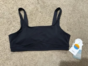 Vuori Women All The Form Bra Black Size XL NWT BlissBlend Stretch Removable Pads - Picture 1 of 8