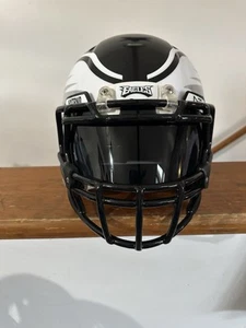 Custom PHILADELPHIA EAGLES 26 Barkley Black Full Size L Riddell Speed Helmet! - Picture 1 of 5