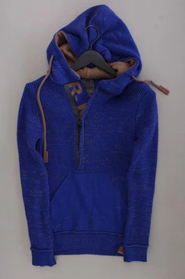⭐ Rusty Neal Hoodie Slim Pullover für Herren Gr. 50, M blau aus Baumwolle ⭐ - Bild 1 von 4