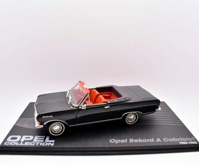 Modellino auto scala 1:43 Opel Rekord A IXO diecast modellismo da collezione - Immagine 1 di 4