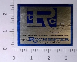 The Rochester Corporation Culpeper Virginia Werbung Kühlschrankmagnet - Bild 1 von 1