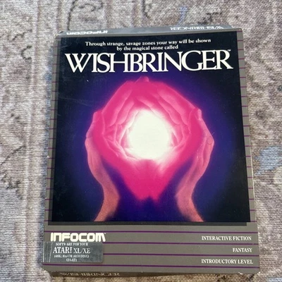 Wishbringer (Atari XL/XE) con caja, discos e insertos | Infocom Foto 1 de 4
