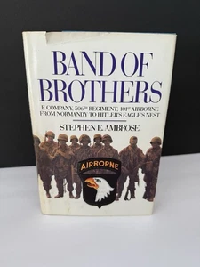 Band of Brothers By Stephen E Ambrose 1992 HC/DJ. Not Sure About Ed. - Picture 1 of 19