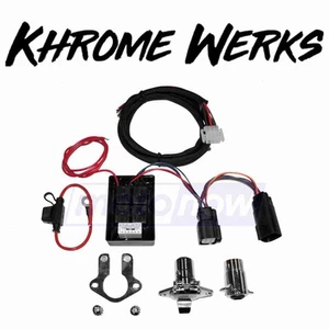 Khrome Werks 5-Pin Connector Kit for 2009 Harley Davidson FLHT Electra Glide fp - Picture 1 of 5